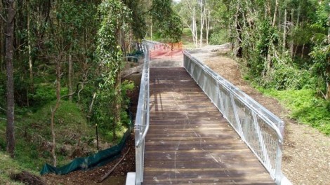 Bicycle Bridge at Victoria Point